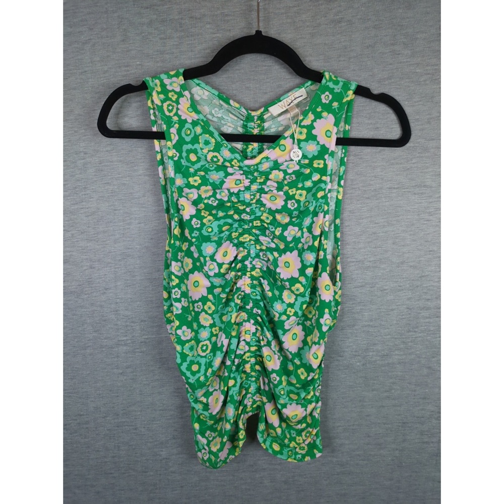WAYF Main Squeeze Ruched Tank - Picture 4 of 8